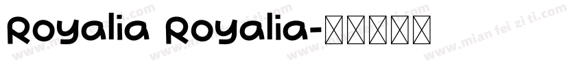 Royalia Royalia字体转换